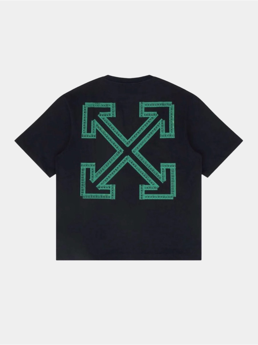 Off-White Tape Arrow Skate Fit Tee - Size Large